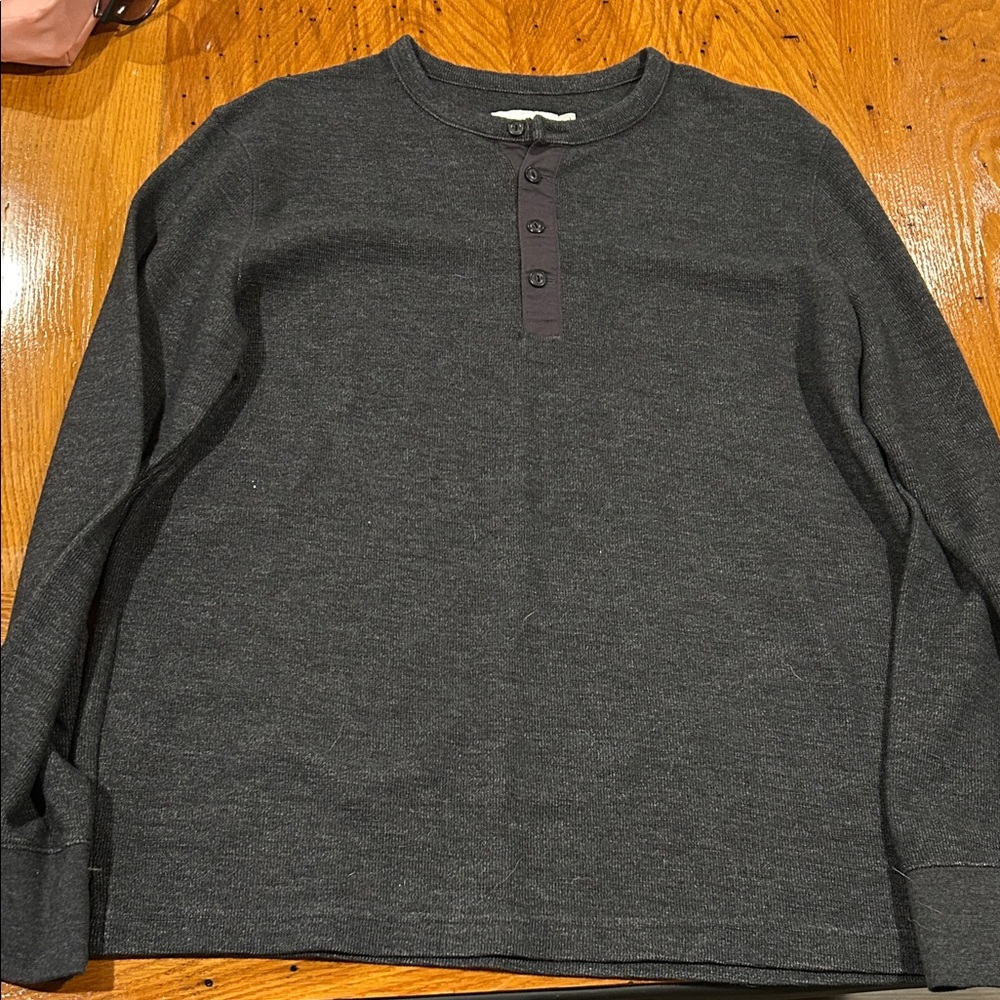 Goodfellow & Co Dark Gray Knit Top